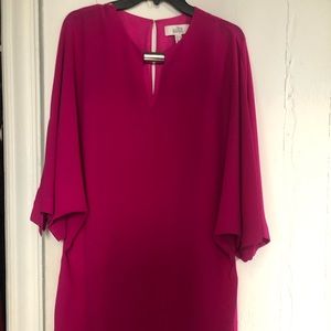Sz 4 fuschia belle by badgeley Mischka dress